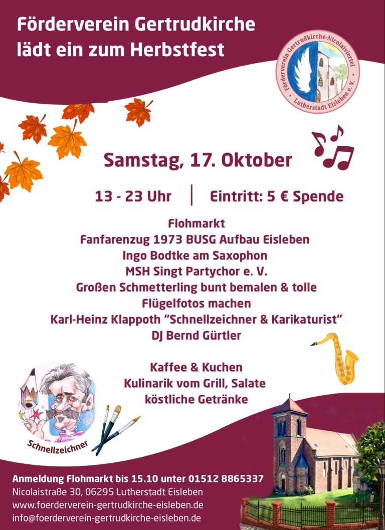 Herbstfest in der Gertrudkirche
